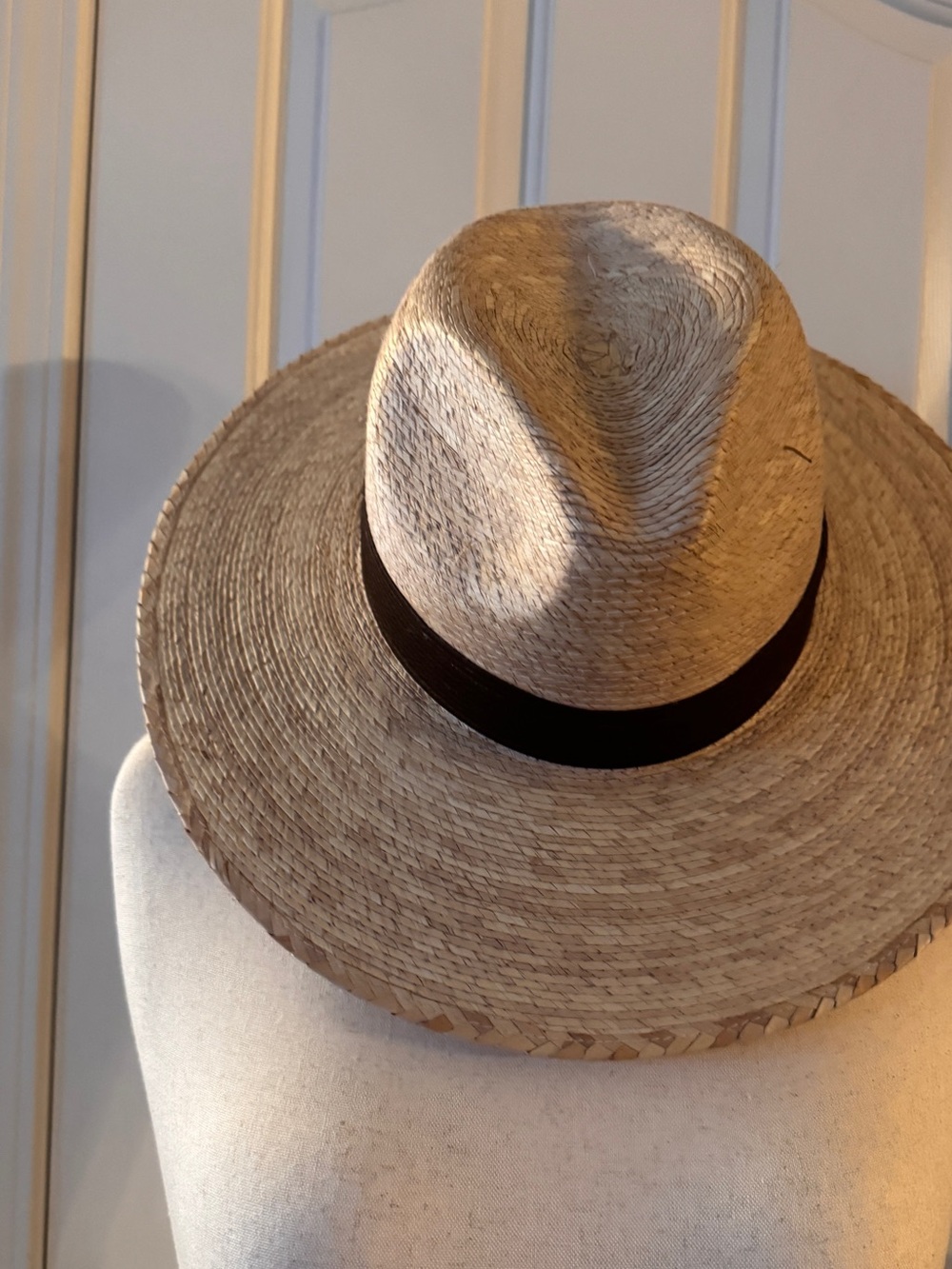 Bonanza Hats natural palm leaf straw hat